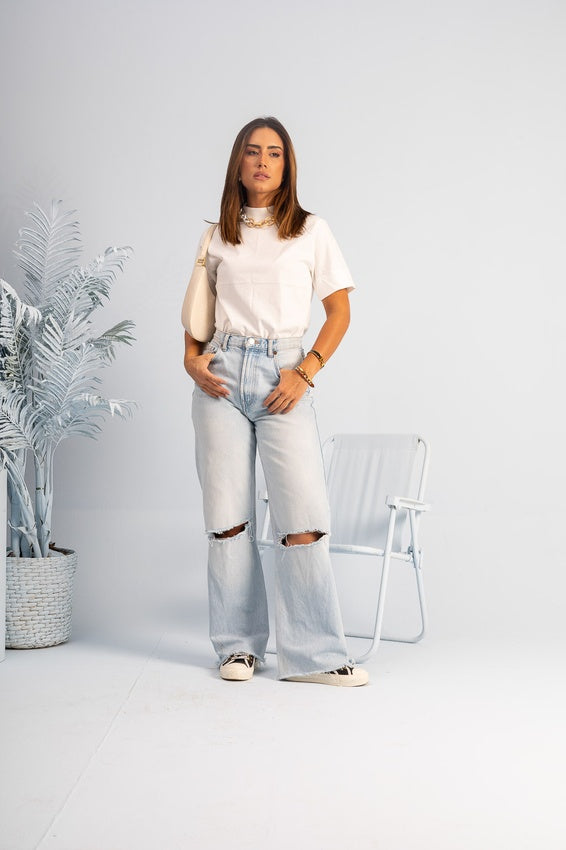 T-Shirt Gola Alta