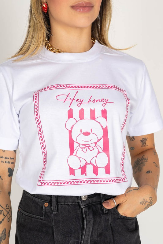 T-Shirt Urso Hey Honey